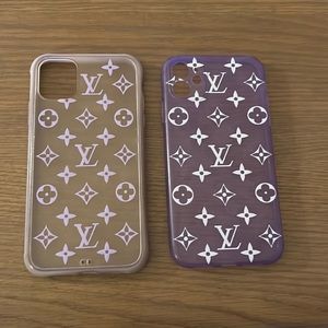 2 Louis Vuitton phone cases